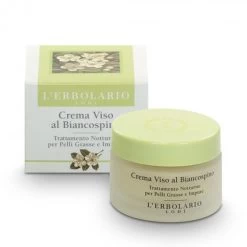 L'erbolario Crema Viso Con Biancospino E Semi Di Zucca Per Pelli Grasse E Impure 50ml