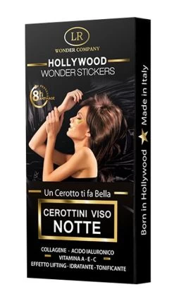 Wonder Stickers Hollywood Cerottini Viso Notte Anti-età 5+10 Bustine