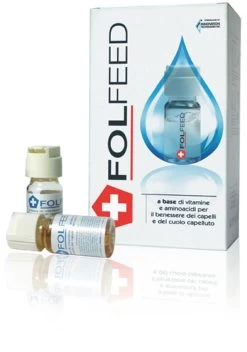 FolFeed Lozione Per Il Benessere Dei Capelli 12 Flaconcini