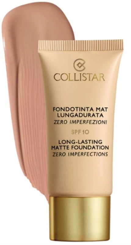 Collistar Fondotinta Mat Lunga Durata Zero Imperfezioni N. 5 Miele 30 Ml 1 Collistar Fondotinta Mat Lunga Durata Zero Imperfezioni N. 5 Miele 30 Ml