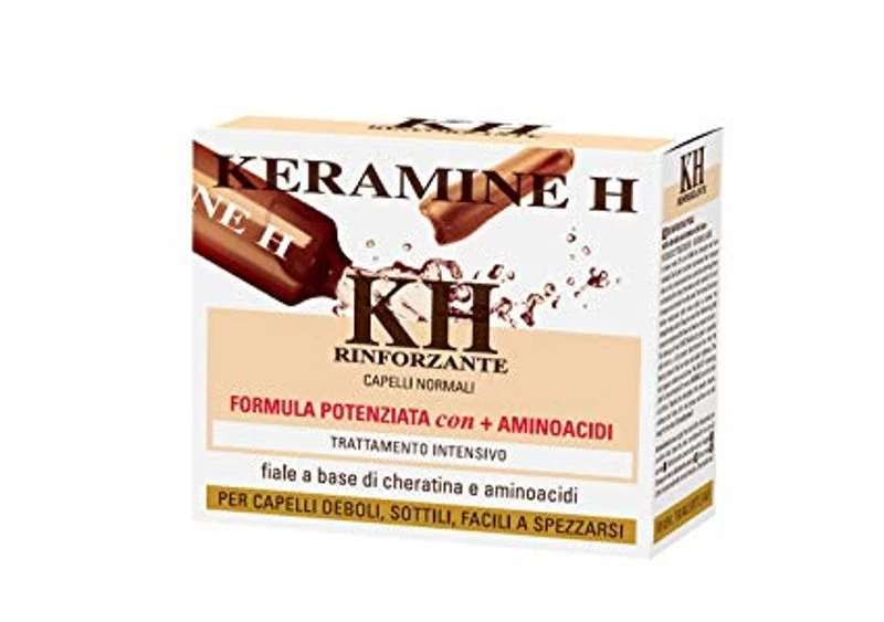 Keramine H Fascia Bianca Trattamento Intensivo Per Tutti I Tipi Di Capelli 10 Fiale 1 Keramine H Fascia Bianca Trattamento Intensivo Per Tutti I Tipi Di Capelli 10 Fiale