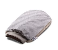 Isha Cosmetics Guanto Esfoliante Per Viso E Corpo Colore Bianco 1 Pezzo