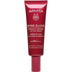 Apivita Wine Elixir Crema Giorno Anti-Rughe Rassodante Liftante SPF30 Schiarente Macchie 40ml