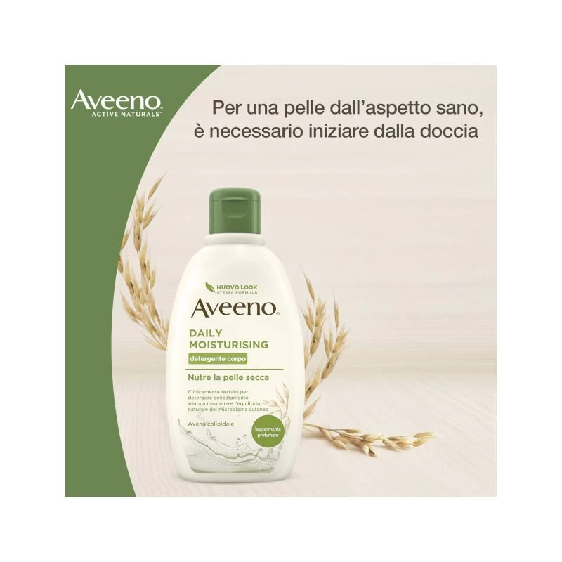 Aveeno Daily Moisturising Bagno Doccia Con Profumazione Delicata 500ml 2 Aveeno Daily Moisturising Bagno Doccia Con Profumazione Delicata 500ml - immagine 2