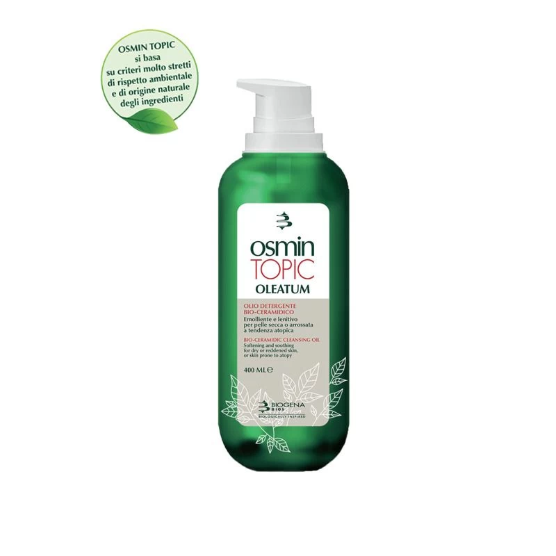 Biogena Osmin Topic Oleatum Olio Detergente Emolliente E Idratante 400ml 1 Biogena Osmin Topic Oleatum Olio Detergente Emolliente E Idratante 400ml