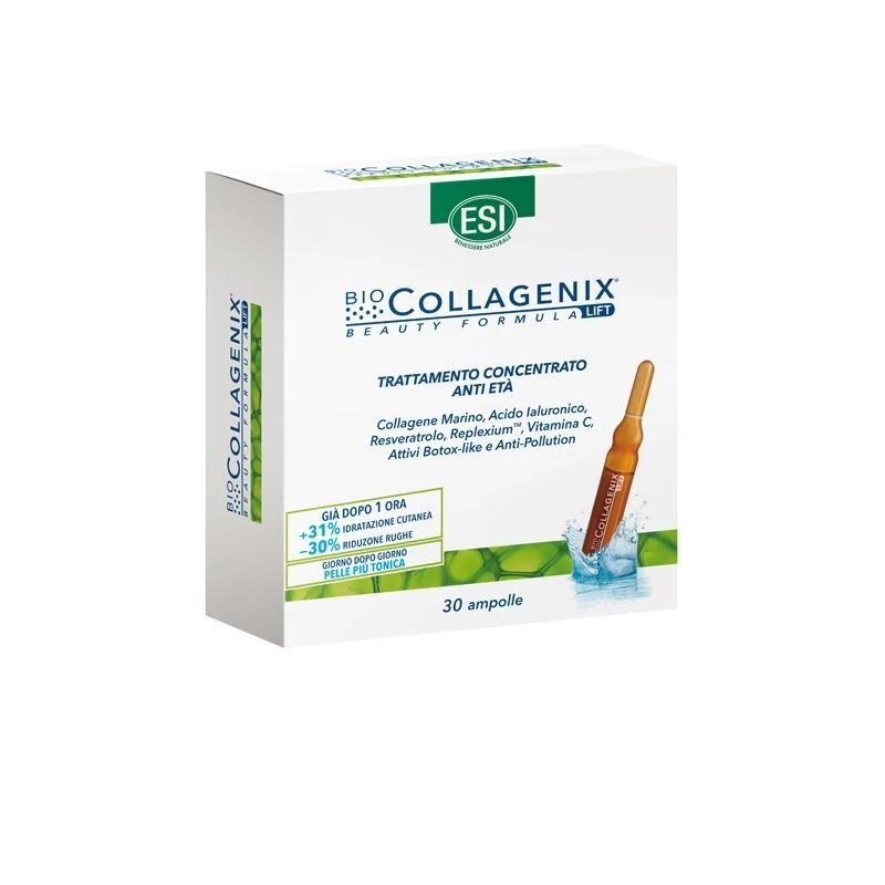 Esi BioCollagenix Trattamento Concentrato Antietà 30 Ampolle Monodose 1 Esi BioCollagenix Trattamento Concentrato Antietà 30 Ampolle Monodose