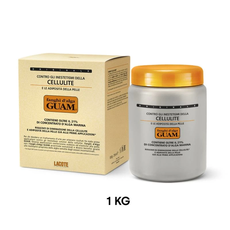 Guam Fanghi D'Alga Contro La Cellulite Radicata E Ostinata 1kg 1 Guam Fanghi D'Alga Contro La Cellulite Radicata E Ostinata 1kg