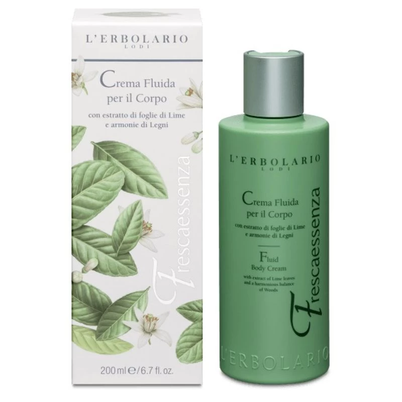 L'Erbolario Frescaessenza Crema Fluida Corpo 200ml 1 L'Erbolario Frescaessenza Crema Fluida Corpo 200ml