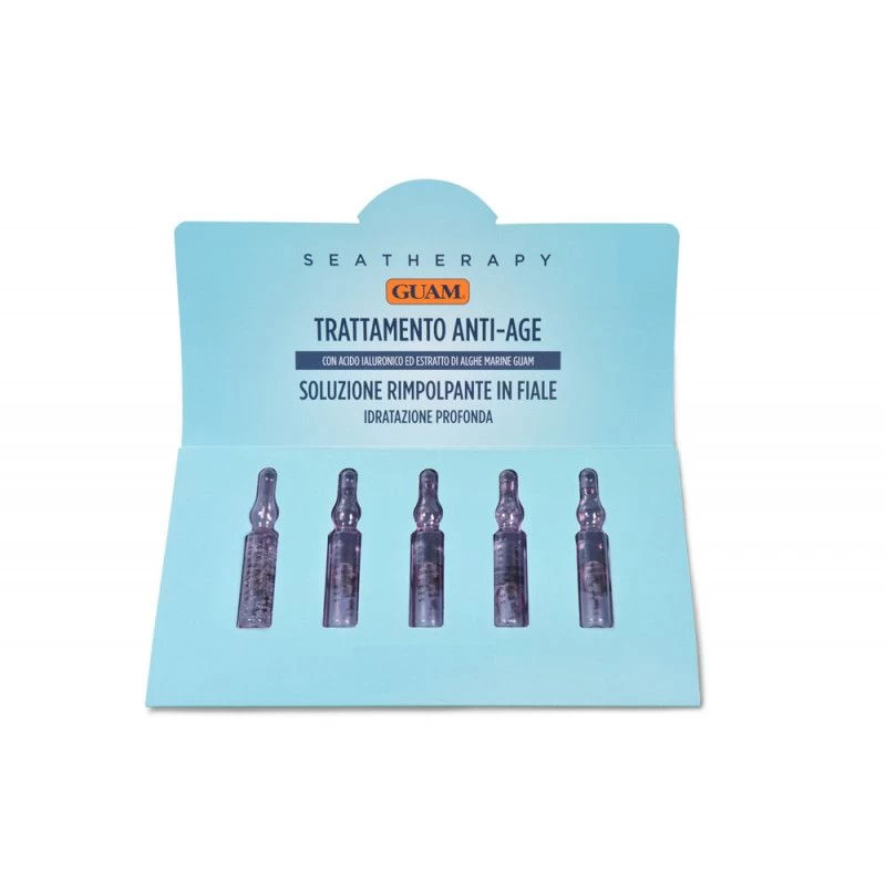 Guam Seatherapy Trattamento Anti-Age Soluzione Rimpolpante Viso 5 Fiale 1 Guam Seatherapy Trattamento Anti-Age Soluzione Rimpolpante Viso 5 Fiale