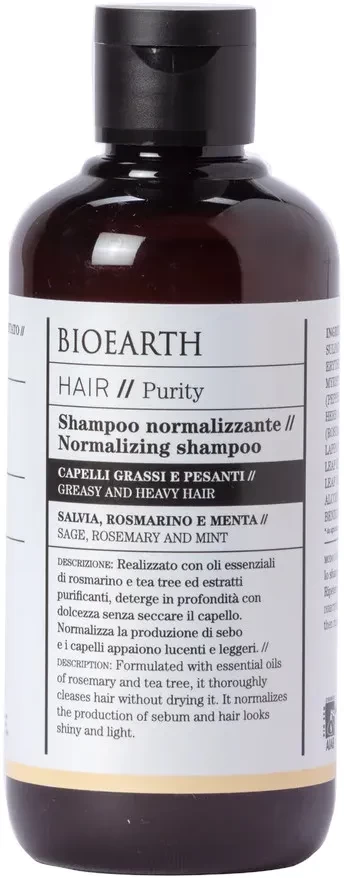 Bioearth Shampoo Normalizzante 250ml 1 Bioearth Shampoo Normalizzante 250ml