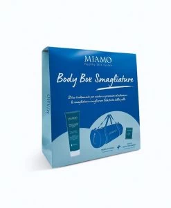 Miamo Body Box Smagliature Crema Anti-smagliature + Trattamento Emulgel Cellulite + Borsa Sportiva