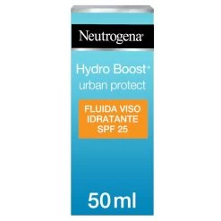 Neutrogena Hydro Boost Urban Protect Fluido Viso Idratante SPF25 Protezione Solare 50ml