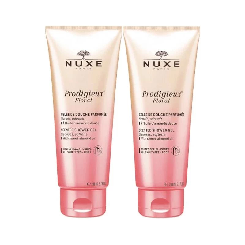 Nuxe Prodigieux Floral Duo Gel Doccia 2x200ml 1 Nuxe Prodigieux Floral Duo Gel Doccia 2x200ml