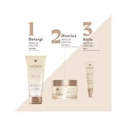 René Furterer Absolue Keratine Maschera Ristrutturante Estrema Capelli Danneggiati 200ml -Negozio Di Prodotti Per La Cura rf absolue keratine siero routine 30ml 982977151