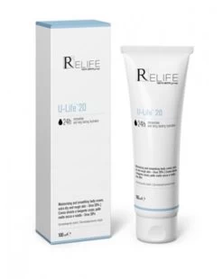 Menarini Relife U-Life 20 Crema Idratante Corpo Pelle Molto Secca E Ruvida 100ml