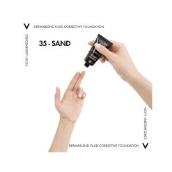 Vichy Dermablend SPF35 Fondotinta Fluido Coprente Tonalità 35 30ml -Negozio Di Prodotti Per La Cura vichy dermablend 35 sand 30ml 9 1654774671
